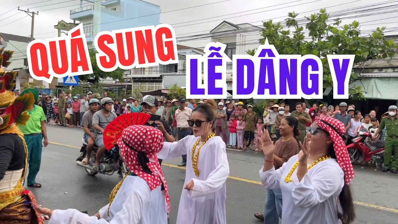 Nhảy sung quá sung luôn trong Lễ Dâng Y tại Sóc Trăng