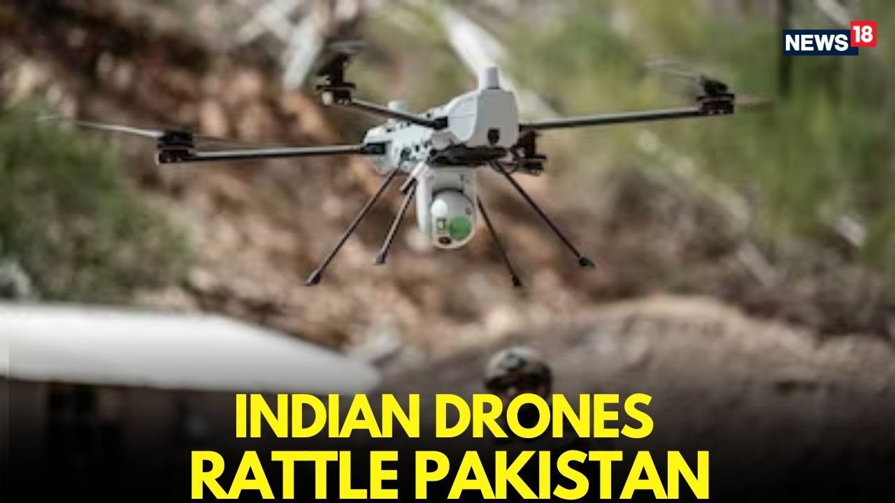 Indian Drones Rattle Pakistan | Security Alert Across Border | Tensions Rise Along LoC | Live-N18L