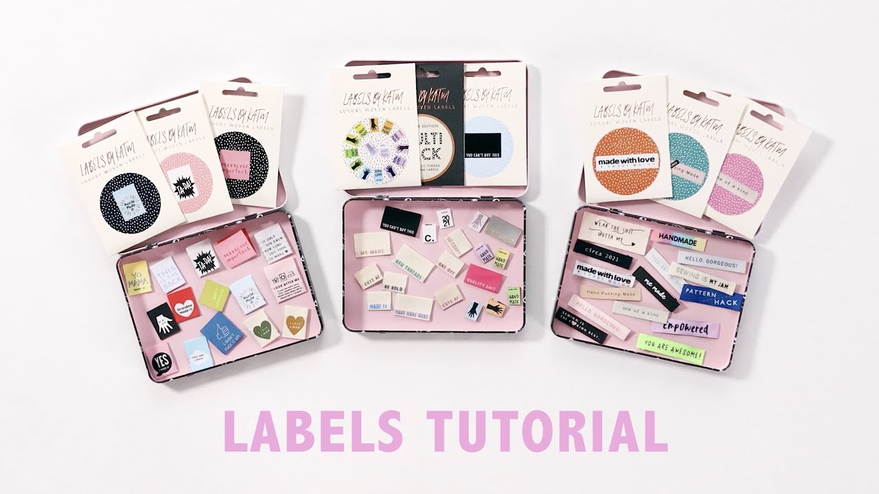 Attaching Labels to your DIY Clothes