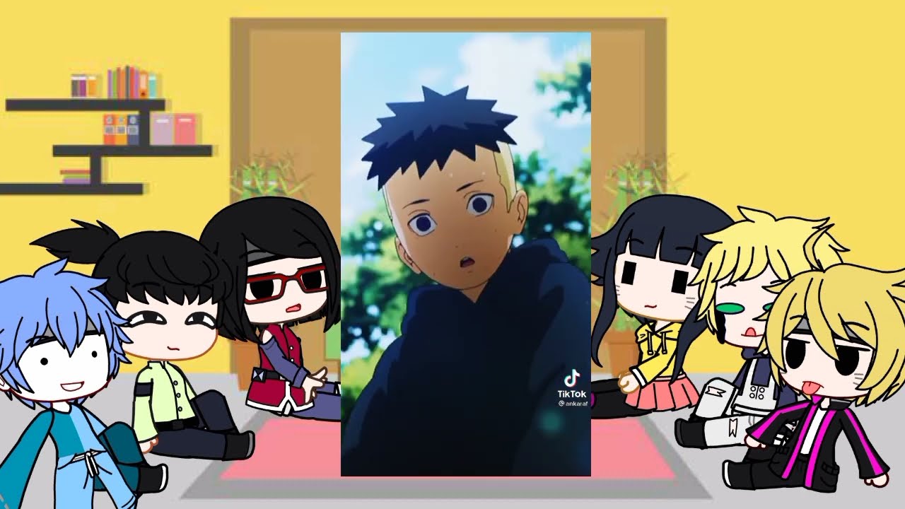 ✅Borusara's Skit💚Boruto's Past Friend's React To Edit In TikTok | Gacha Club | It'z Peachy /Full_SD✅