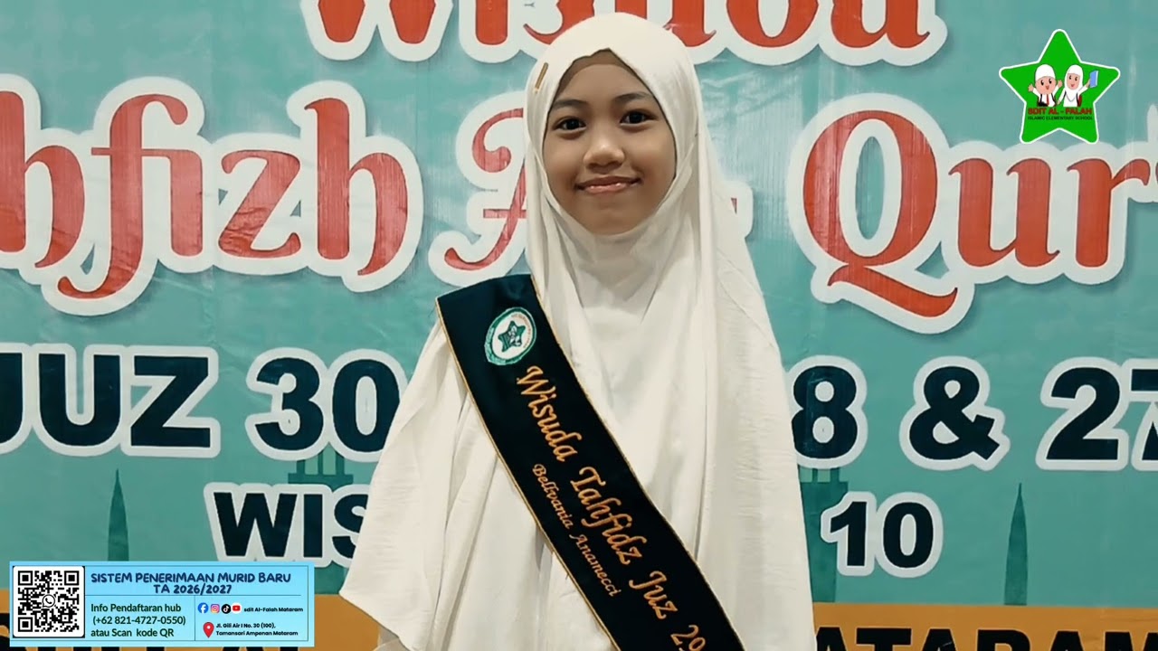 Wisuda Tafizh Al-Qur'an ke X Juz 27, 28, 29 & 30