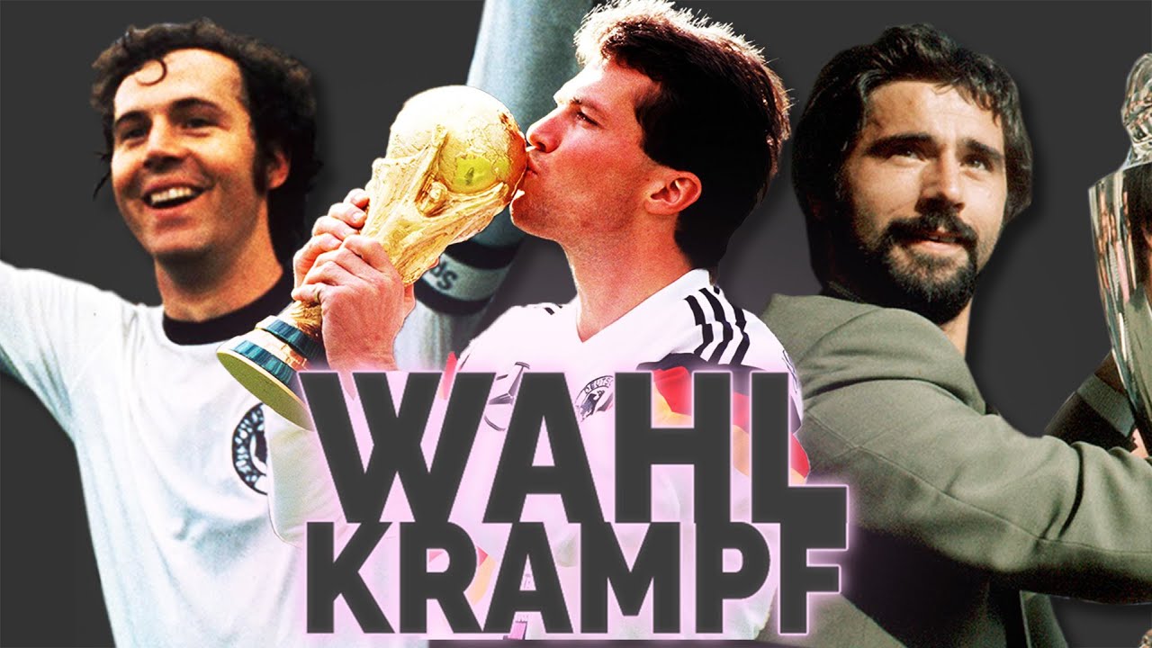 Wahlkrampf! Wer ist der beste deutsche Fußballer aller Zeiten?