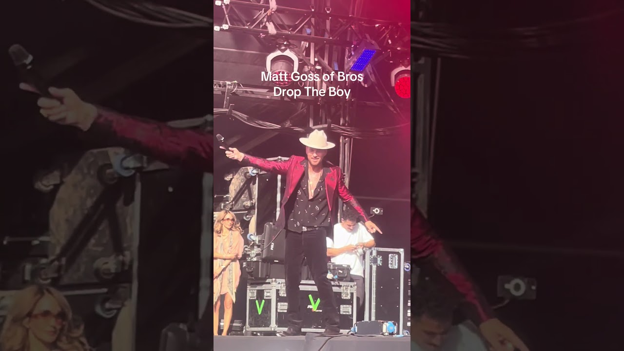 Matt Goss of Bros: Drop The Boy at Rewind 2025