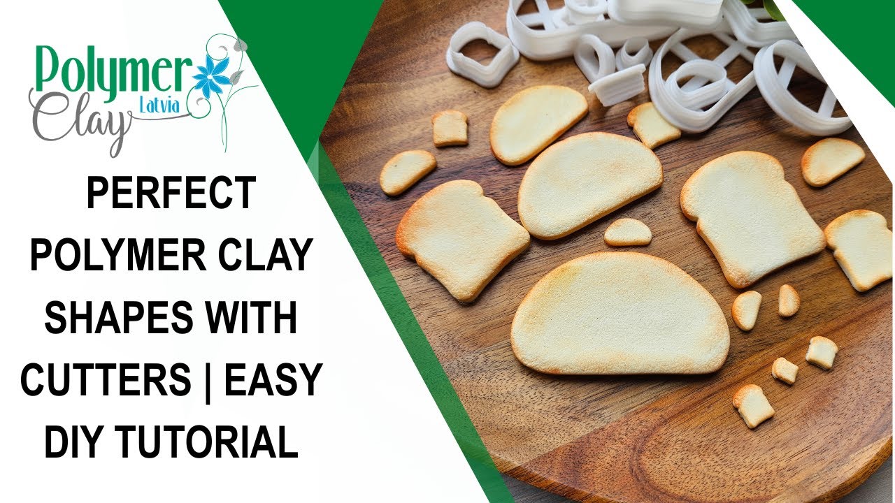 Perfect Polymer Clay Shapes with Cutters | Easy DIY Tutorial
