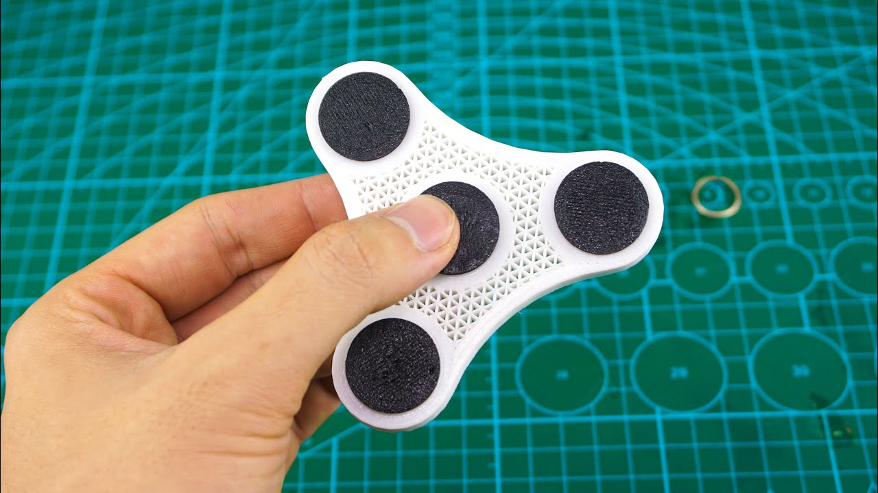 Cómo hacer un juguete 3d printer spinner