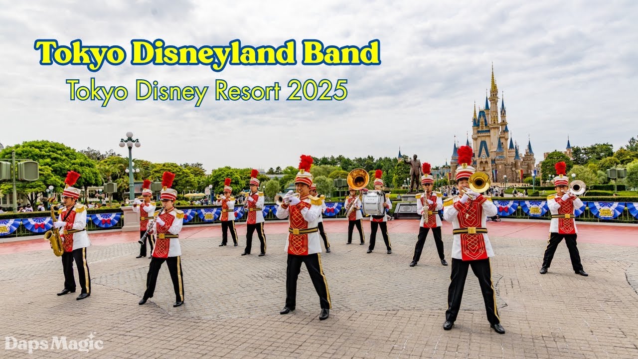 FULL SET: Tokyo Disneyland Band | Tokyo Disneyland 2025 4K
