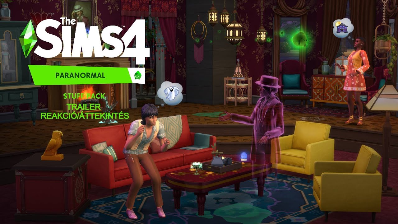 The Sims 4: Paranormal Stuff Pack | Trailer reakció/áttekintés