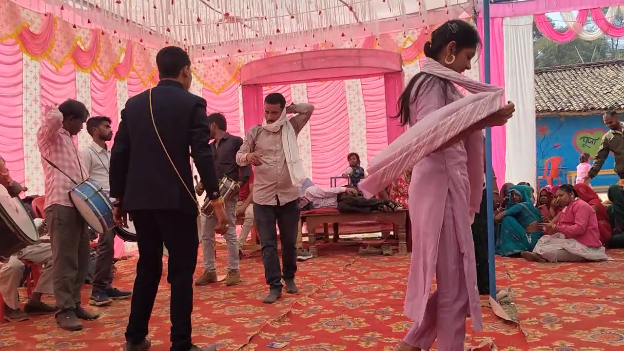 Part12. #Sali #jija ka dance bagheli dance video band Baja bagheli nach Sidhi rewa dance video 