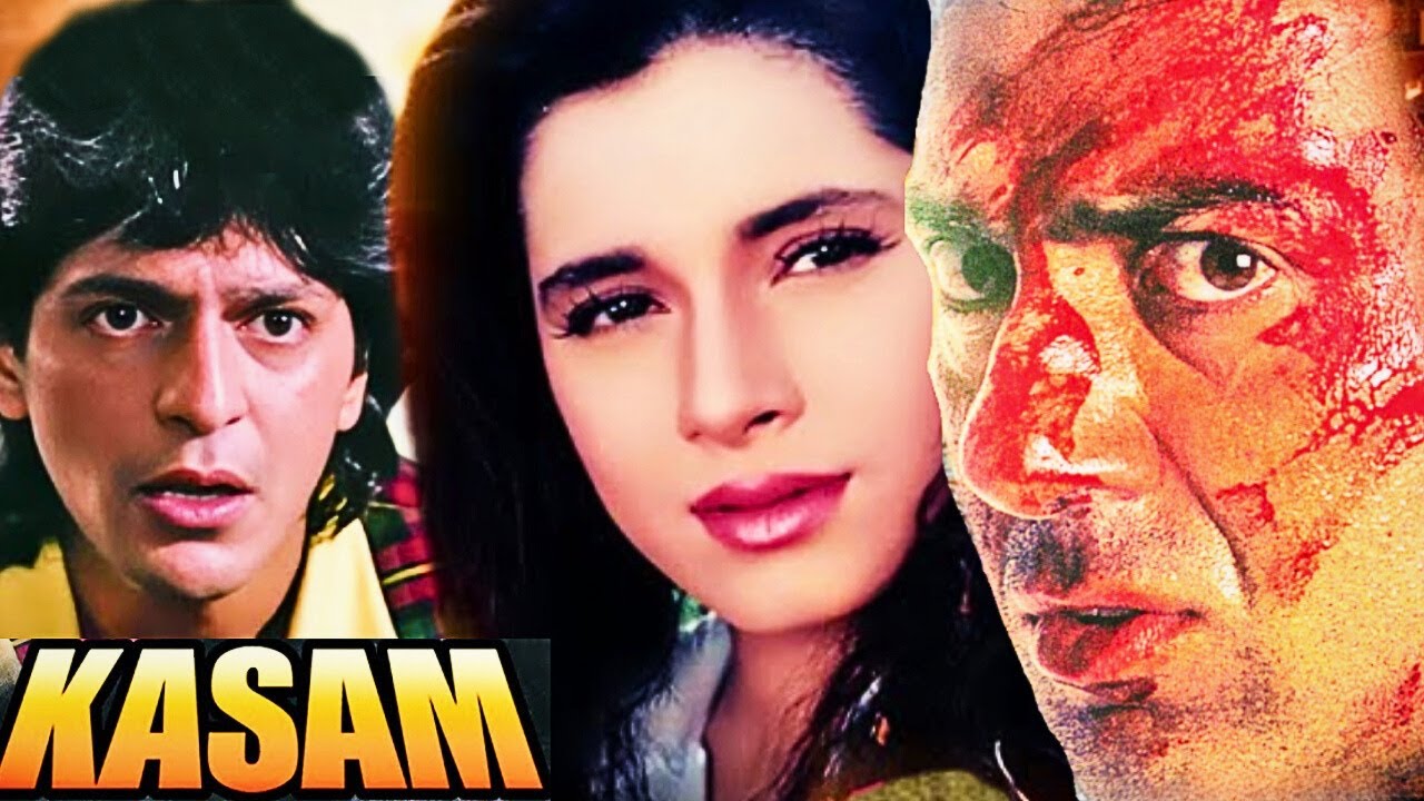 KASAM - कसम - Hindi Full Movie - Sunny Deol, Neelam Kothari, Chunky Pandey, Naseeruddin Shah - HD