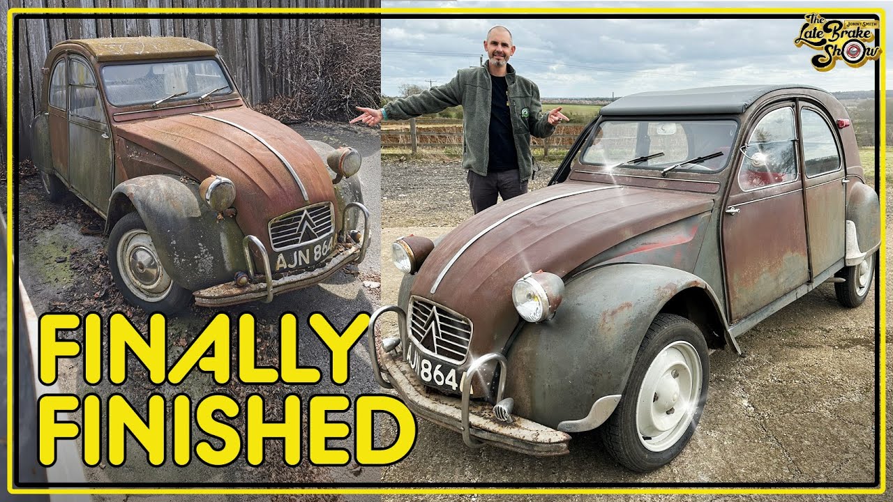 The Abandoned 1963 2CV is Finally Finished. How Does it Drive?