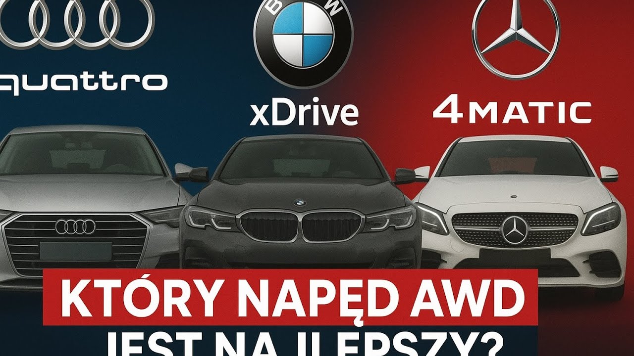 R&oacute;żnica między quattro, xDrive i 4Matic &ndash; ZOBACZ zanim kupisz auto!