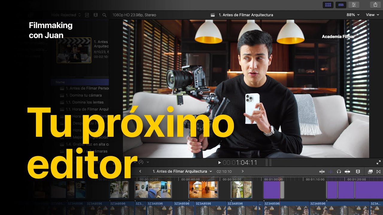 Cómo editar en Final Cut