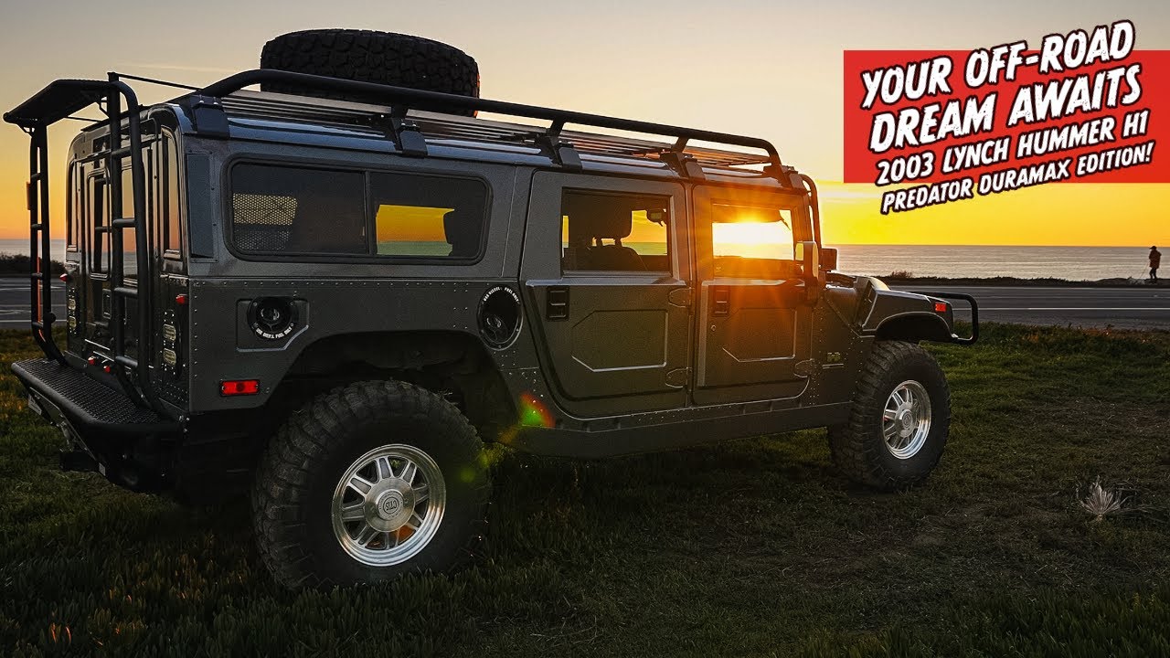 Ваша мечта о бездорожье ждет вас: Lynch Hummer H1 Predator Duramax Edition 2003 года!