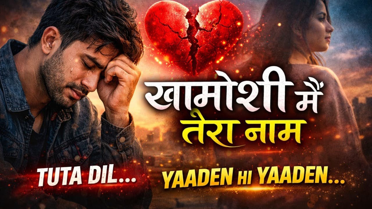  खामोशी में तेरा नाम | Very Sad Song 2026 | Heart Touching Breakup Song | 