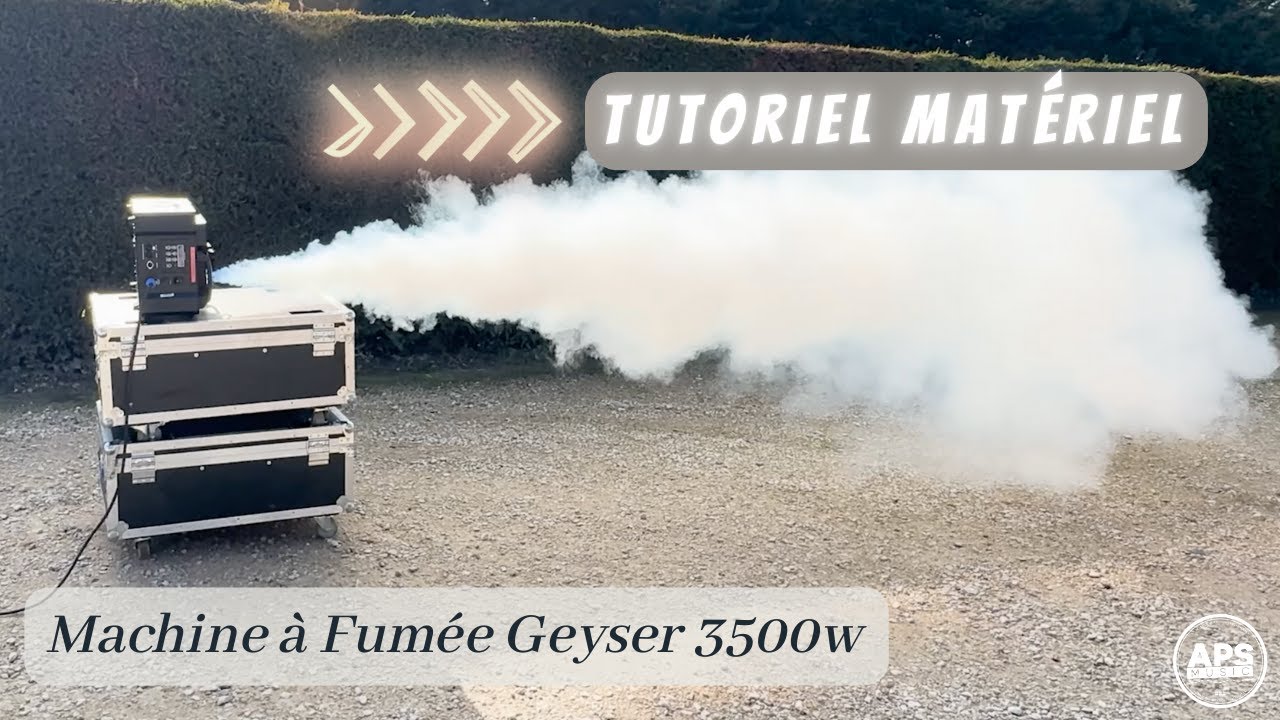 Tutoriel Matériel - Geyser 3500w RGBA