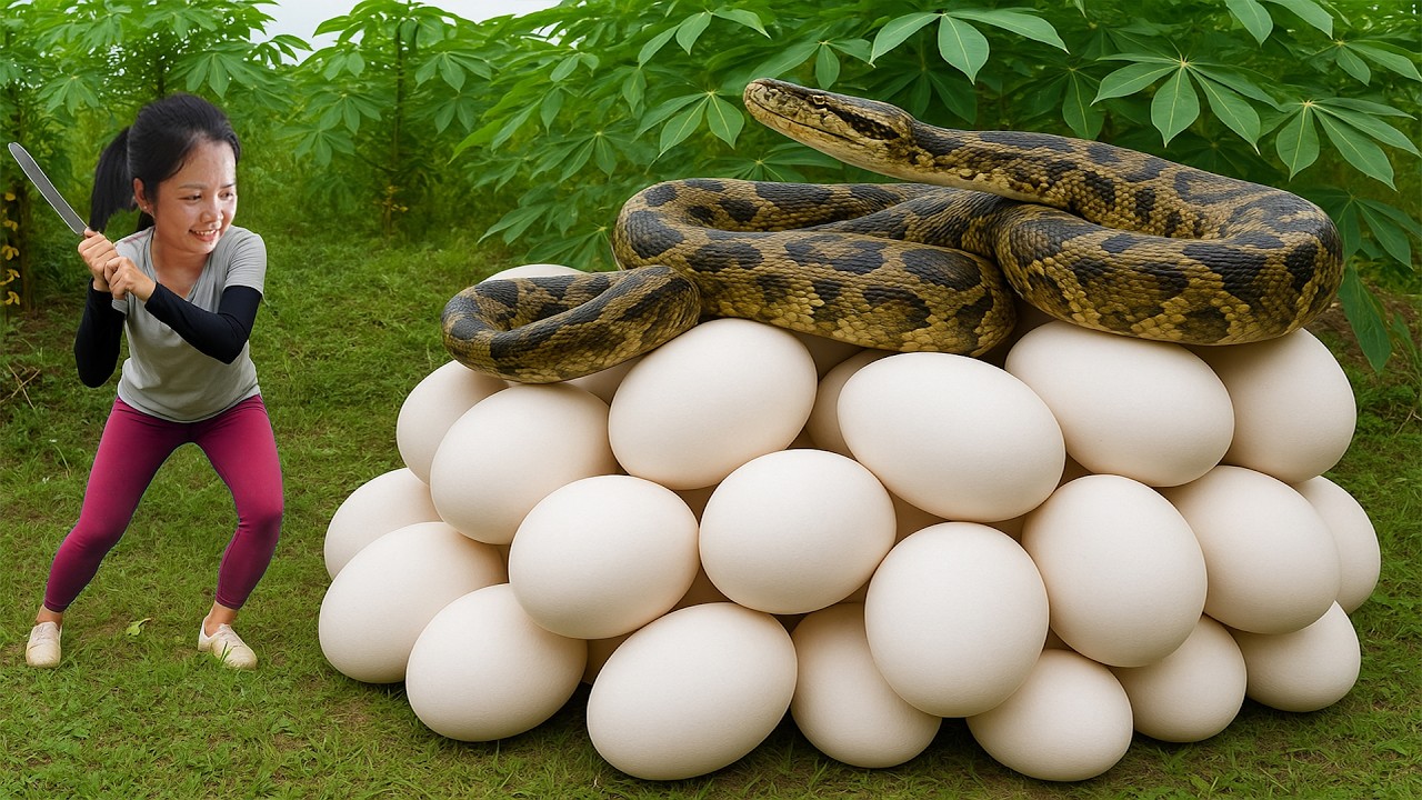 Harvesting 1000 Giant Goose Eggs To Sell At The Market, Selling Grown Goose - Love Harvest