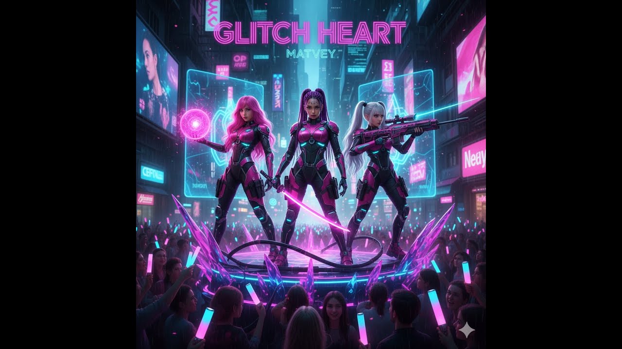 DJ Matvey - GLITCH HEART (Official Video) | New K-Pop 2026 ⚡💖