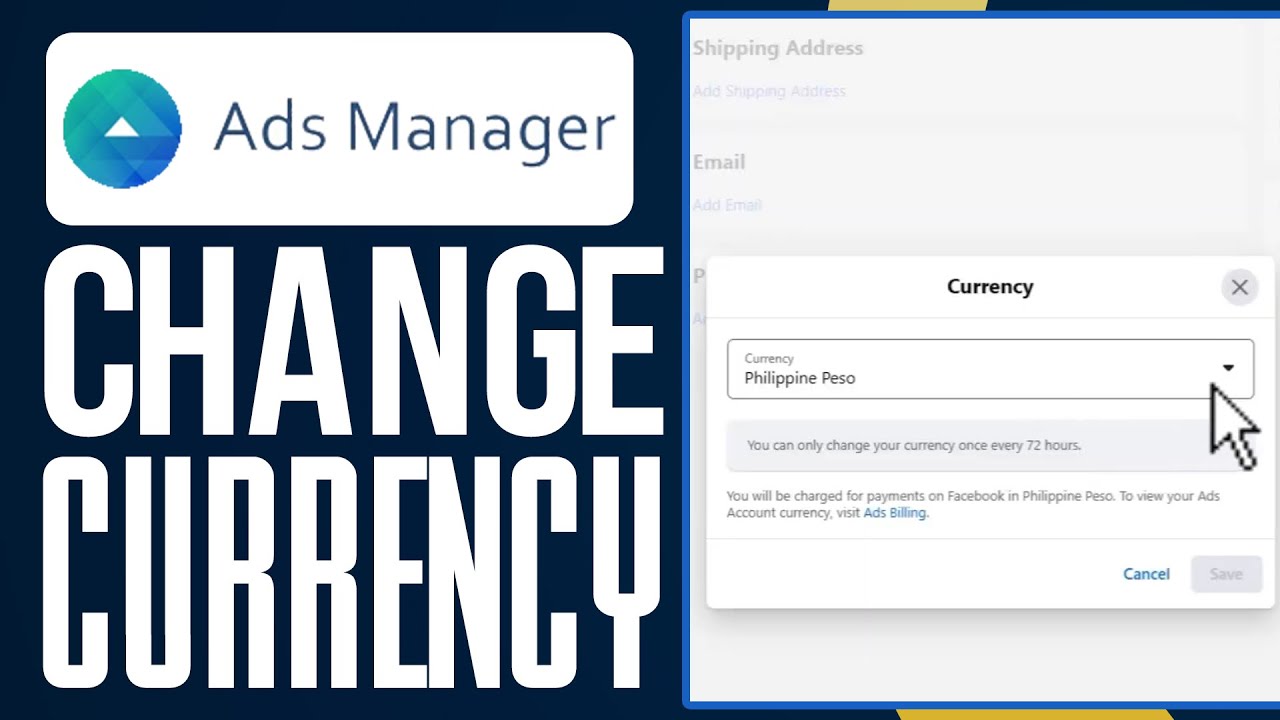 How To Change Currency On Facebook Ads Manager 2026 (Simple Tutorial)