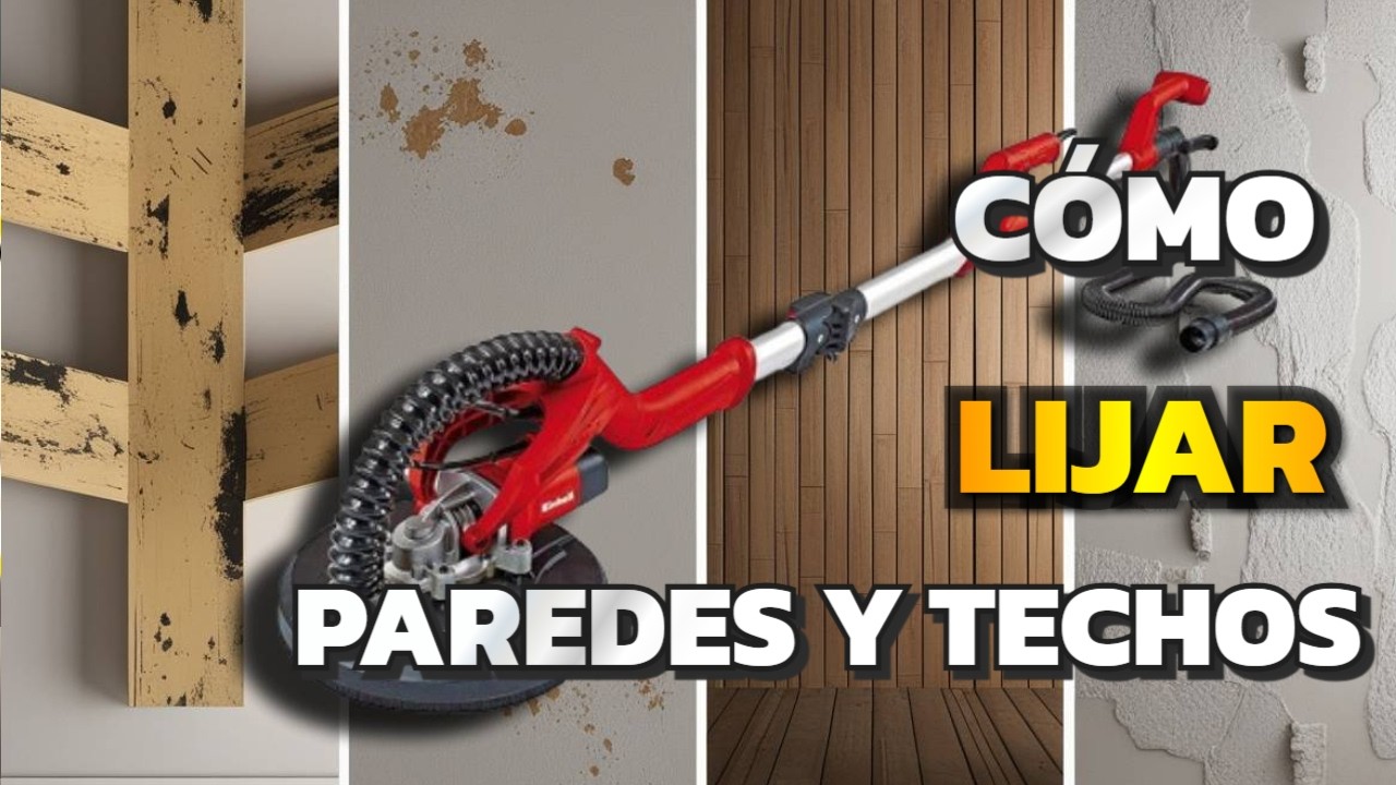 💪 Tutorial Lijado de GOTEL&Eacute;, PLADUR y YESO 🎯  &iexcl;T&eacute;cnicas F&aacute;ciles y Efectivas!
