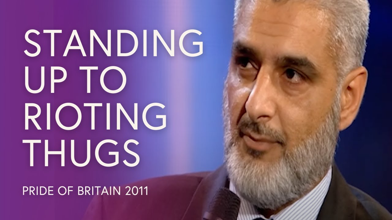 Tariq Jahan: Standing up to Rioting Killers, Looters & Thugs | Pride of Britain 2011
