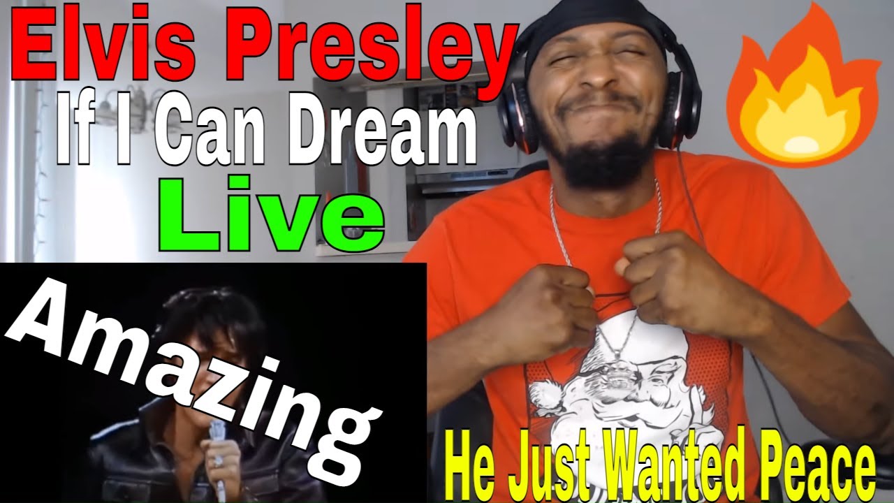 This Man Is Amazing | Elvis Presley | If I Can Dream (Live 1968) REACTION