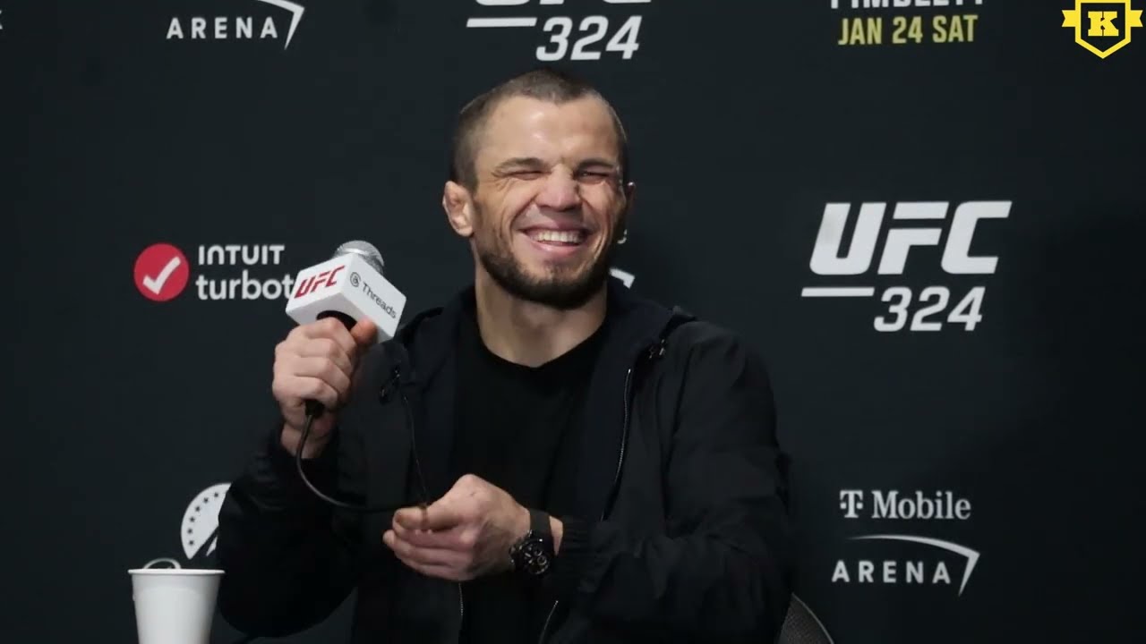 Umar Nurmagomedov on UFC 324 Win, Khabib’s Advice & Wanting Post-Fight Burgers 😂