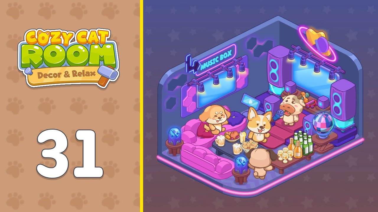 Cozy Cat Room: Decor & Relax Level 31