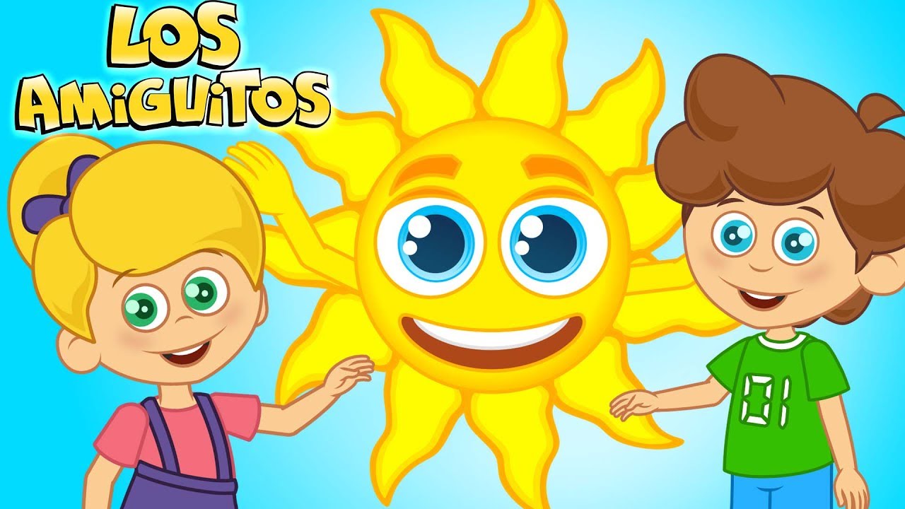 Sol Solecito Caliéntame un Poquito | Sol Solecito Luna Lunera Cancion Infantil | Los Amiguitos