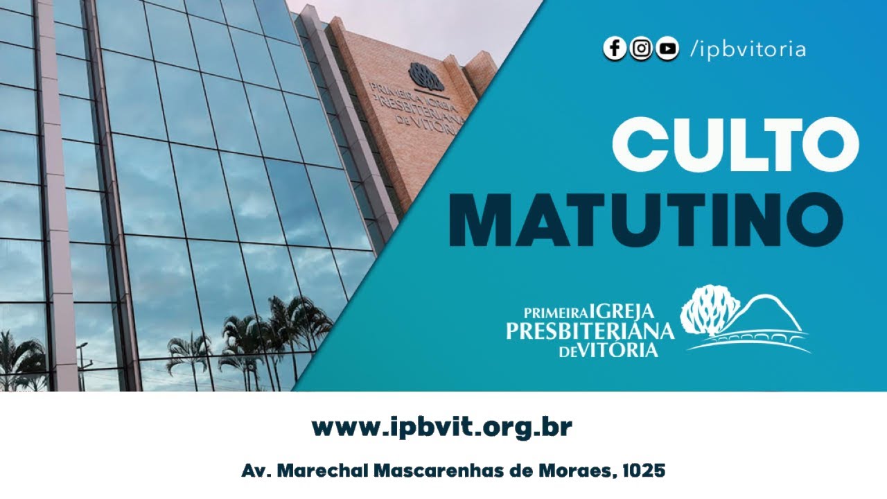 Culto Matutino - Rev. Jailto Lima - 