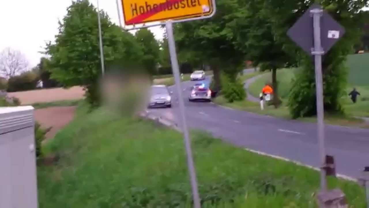 Polizei Einsatzfahrt