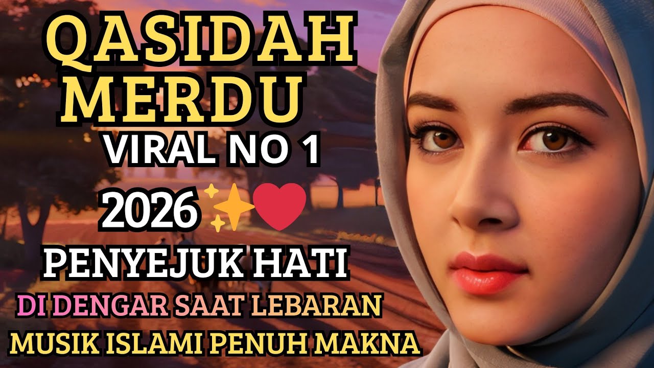 KOLEKSI TERMAHALL QOSIDAH MERDUU ✨️ MUSIK ISLAMI PENUH MAKNA ❤️ PALING ADEM DI DENGAR WAKTU LEB4RAN