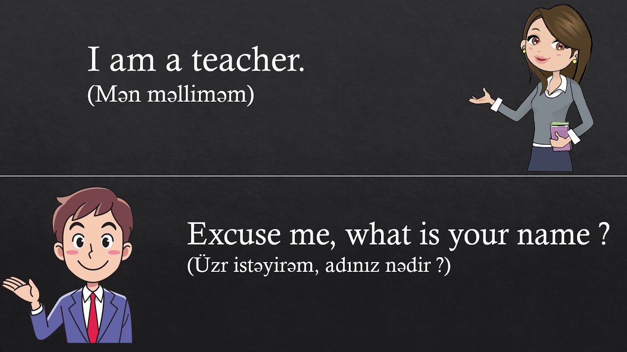 İngiliscə Dialoq (Bölüm 2)
