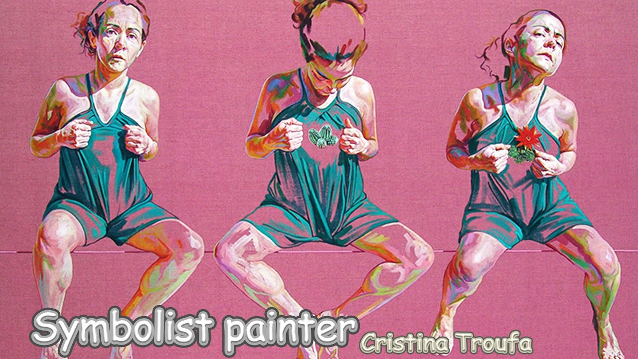 Symbolist painter, Cristina Troufa.