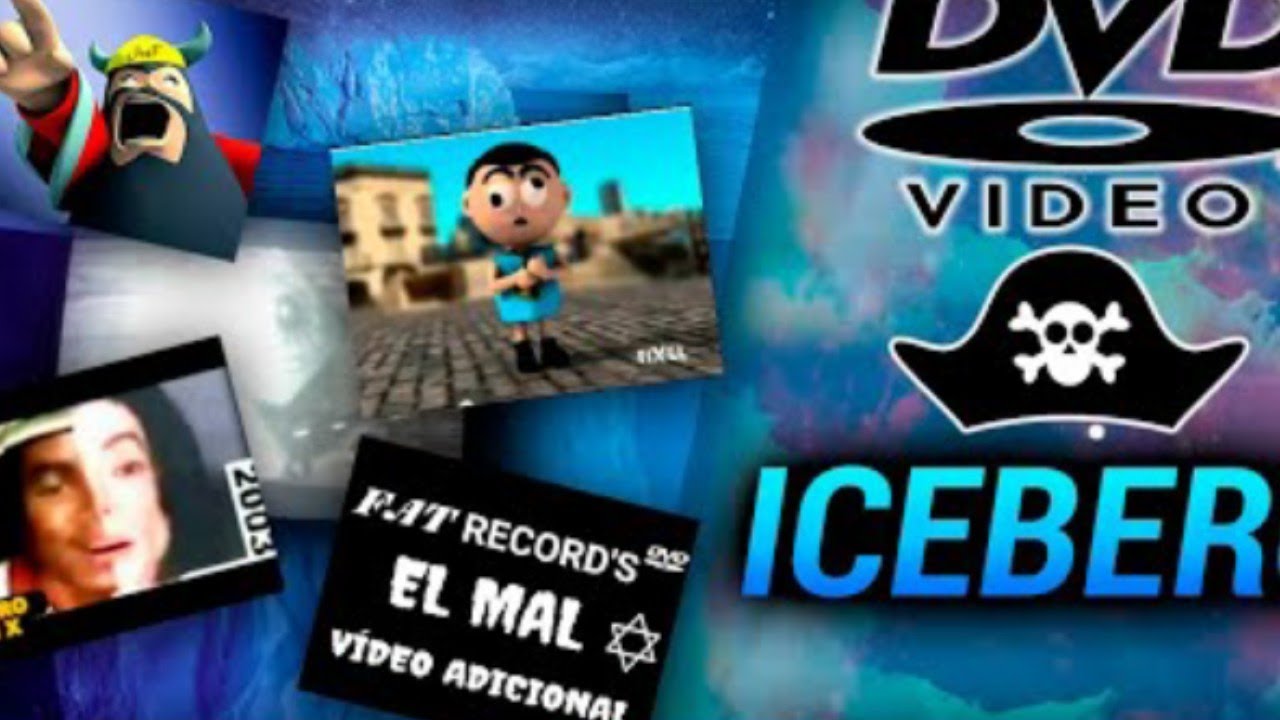 Iceberg De Los DvD's De Películas Piratas #2