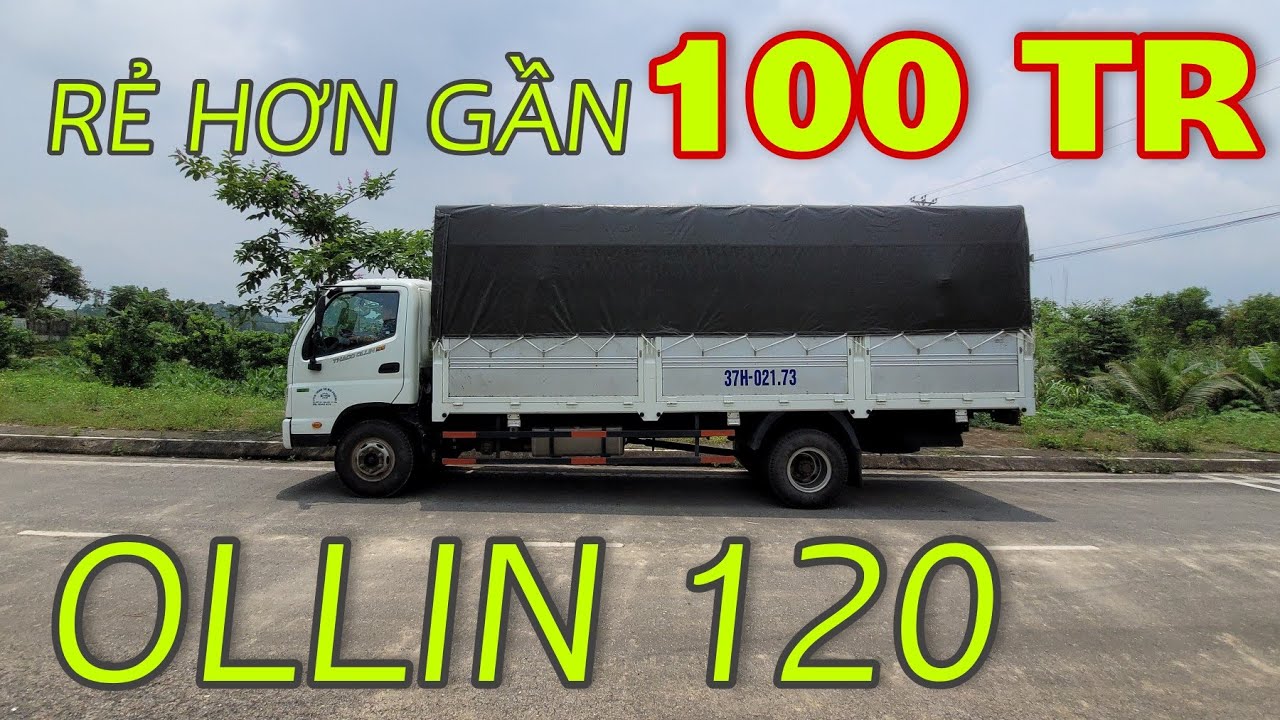 Rẻ hơn được gần 100 TRIỆU so với xe mới, liệu có đáng mua? Đánh giá xe tải THACO OLLIN 120 2021