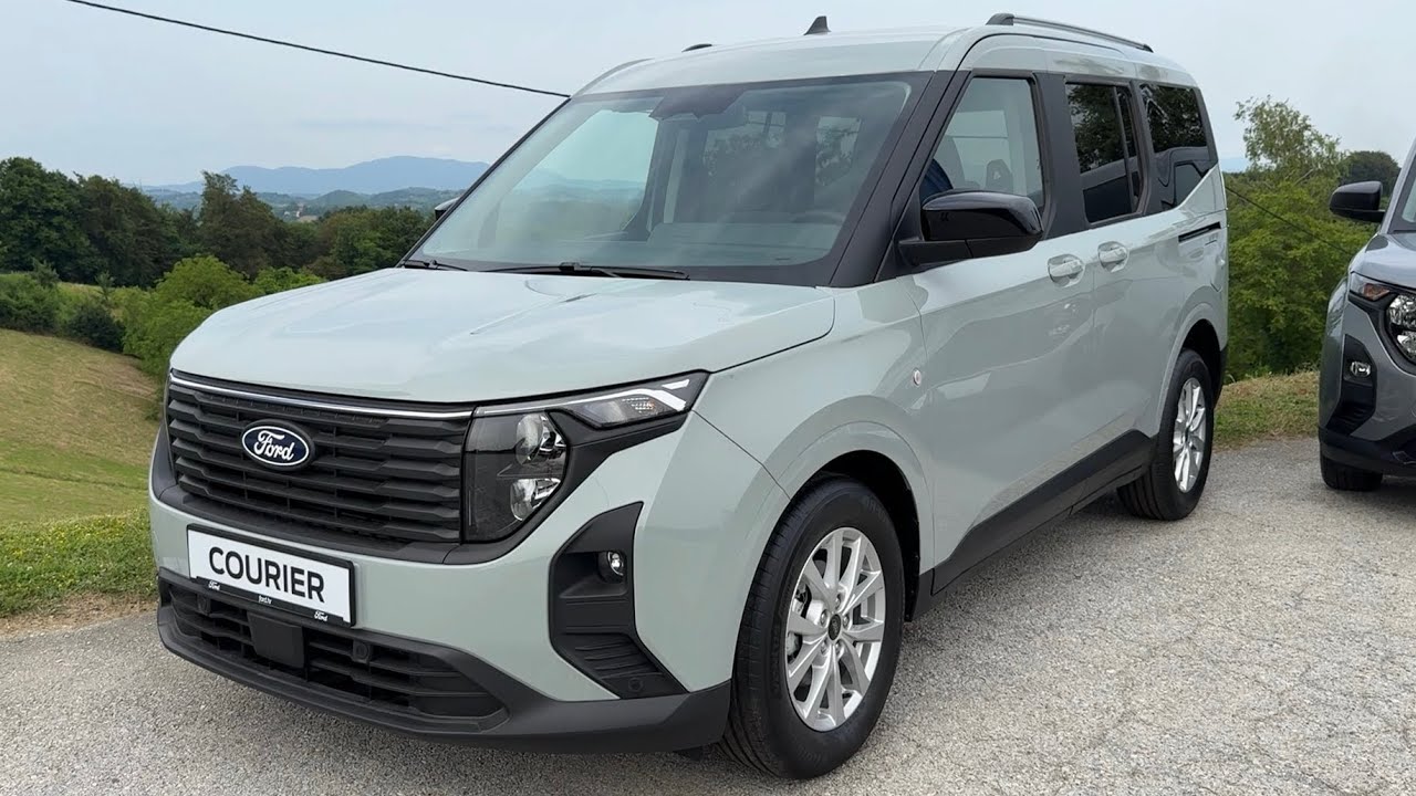 New FORD TOURNEO COURIER TITANIUM 2024 - visual REVIEW & PRACTICALITY test