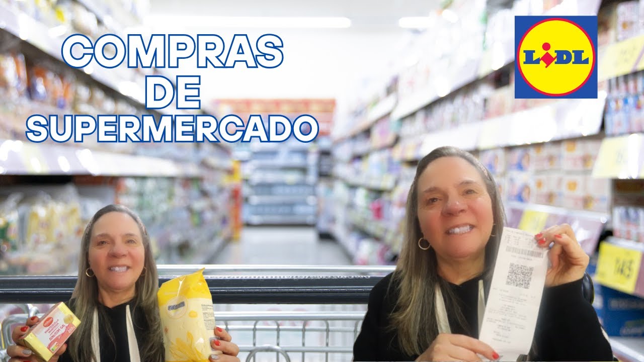 COMPRAS DE SUPERMERCADO/LIDL /MÊS DE JANEIRO