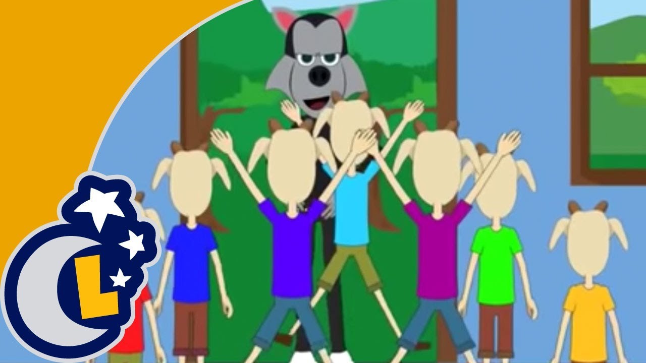 Los 7 Cabritos y El Lobo Feroz . Los Cuentos del Abuelo . Cuentos Infantiles
