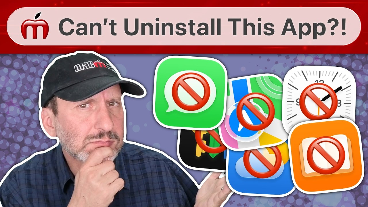 Why You Can't Delete Mac System Apps