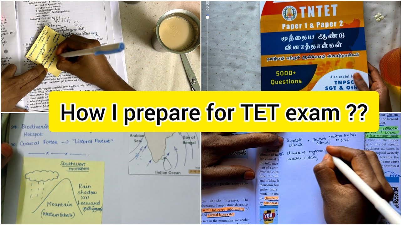 How I prepare for TET exam??| Book details#tntet #tet#tamilstudyvlog