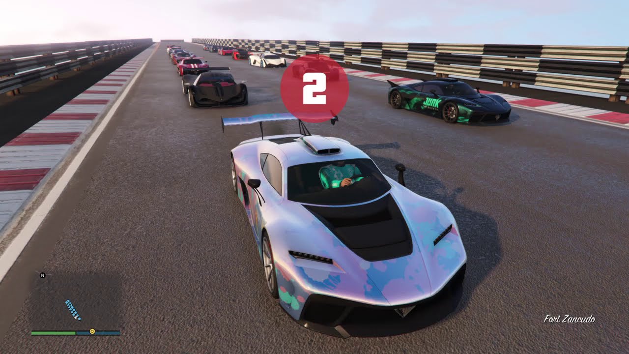 GTA 5 : Krieger Stunt Race Gameplay (No commentary )