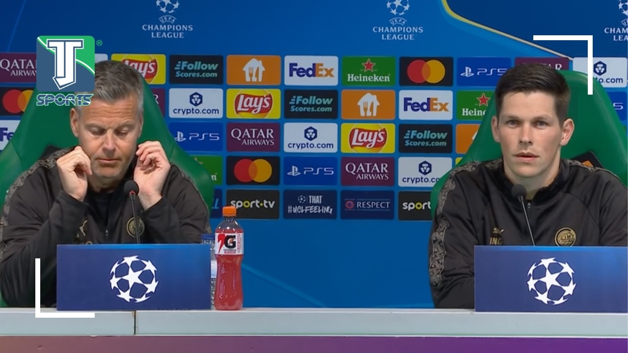 Kjetil Knutsen og Sondre Brunstad uttrykker tillit før kampen mellom Bodø/Glimt og Sporting