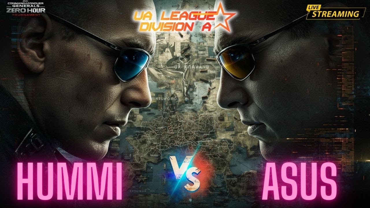🔥UA LEAGUE Div A #2 | HuMMi vs Asus (OwenCover) | Generals ZH LIVE українською