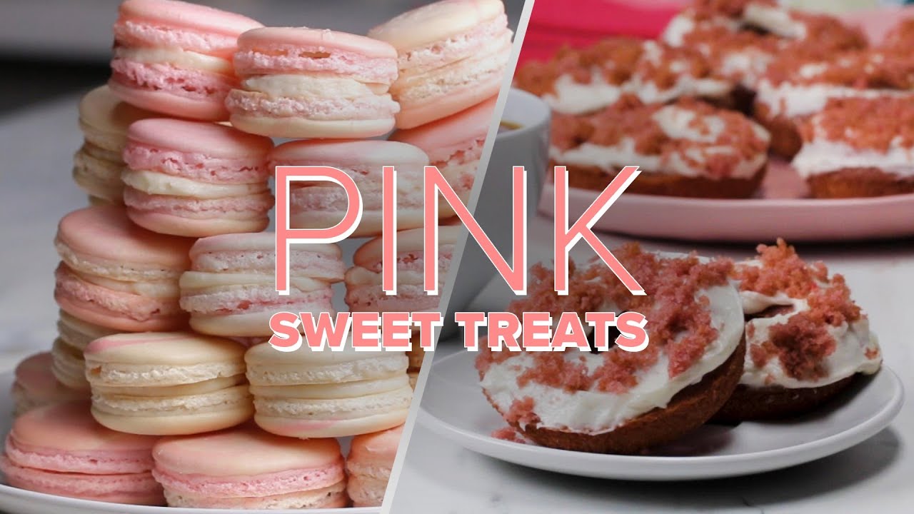 Pink Sweet Treats • Tasty Recipes