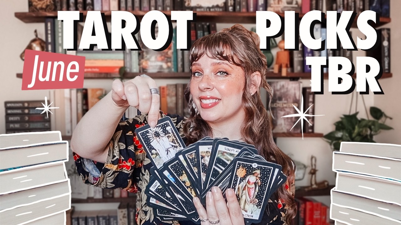 Карты Таро выбирают книги на июнь 🃏✨ ...участвую в очередном месячном книжном марафоне! лол
