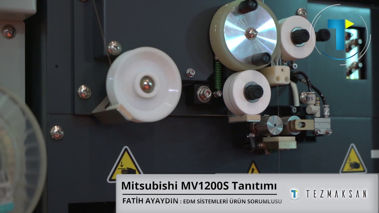 Mitsubishi MV1200S CNC Tel Erezyon Tezgahı / Tanıtım