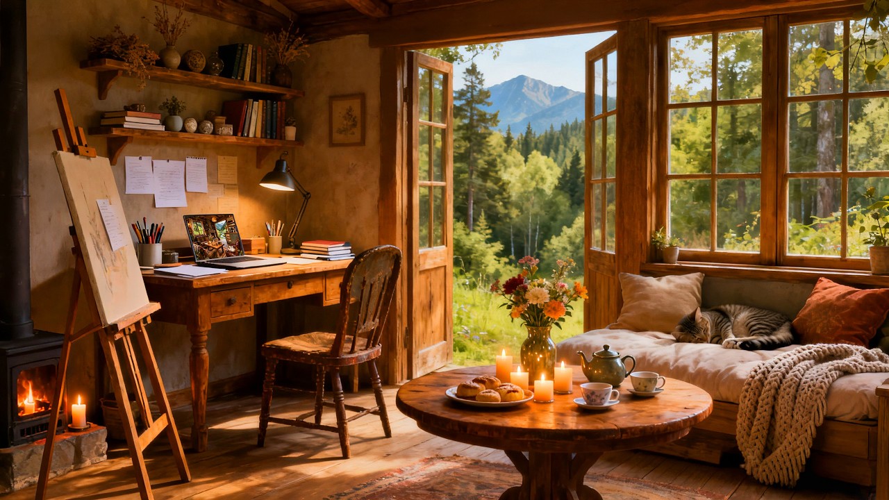 Tranquil Summer Morning Jazz 🌿 Relaxing Piano Jazz Music for Study, Work and Relaxation