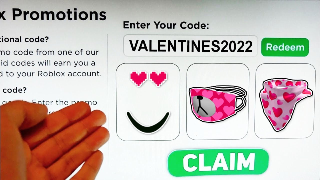 2022 *5 NEW* ROBLOX PROMO CODES All Free ROBUX Items in FEBRUARY + EVENT | All Free Items on Roblox