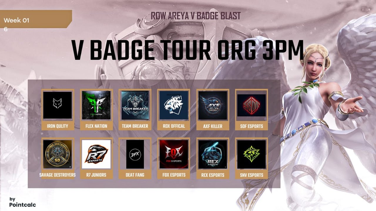 Row Area V Badge Blast – V Badge Tour (Org 3PM) এর দারুণ কাস্টম ম্যাচ হাইলাইটস!