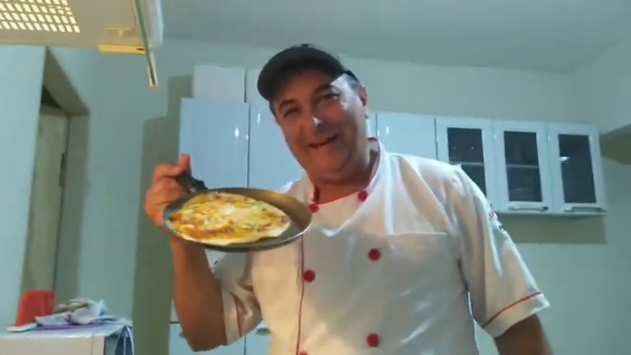 Crepioca com ovo em pó